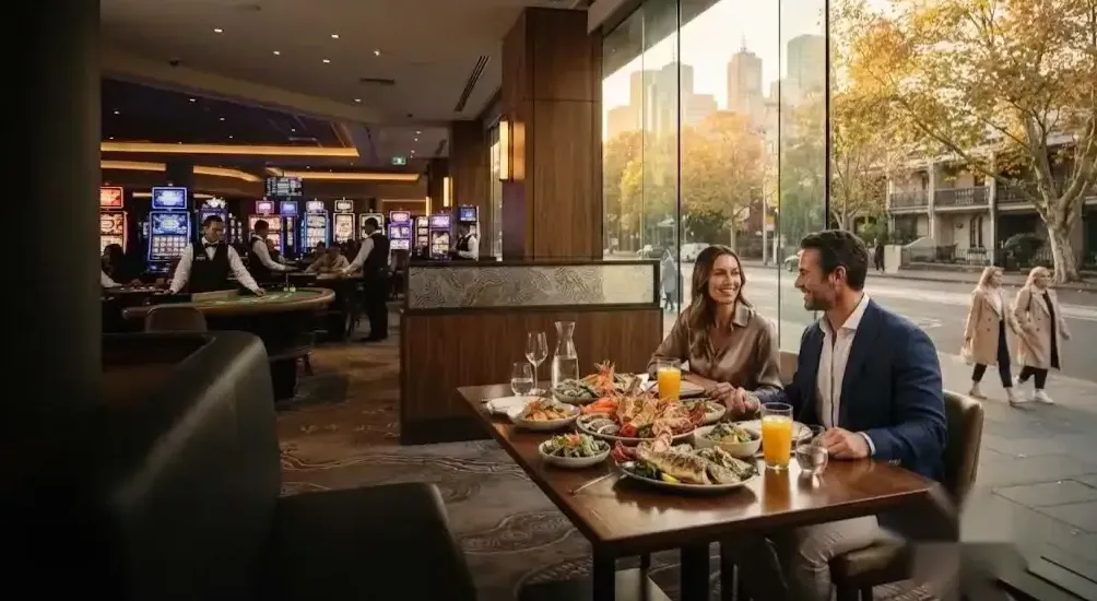 Chef working at the open kitchen pass